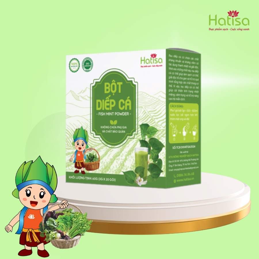 Bột diếp cá HATISA